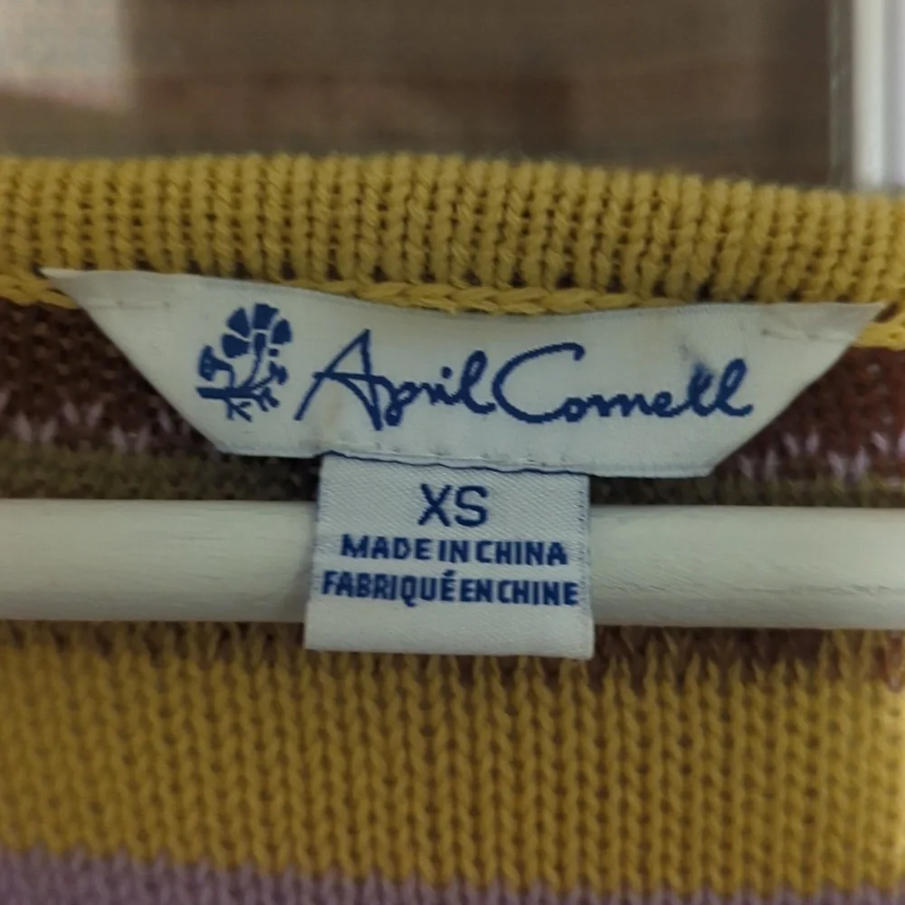 VINTAGE APRIL CORNELL long cardigan - size xs - Picture 11 of 11
